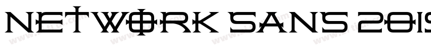 Network Sans 2019 Re字体转换
